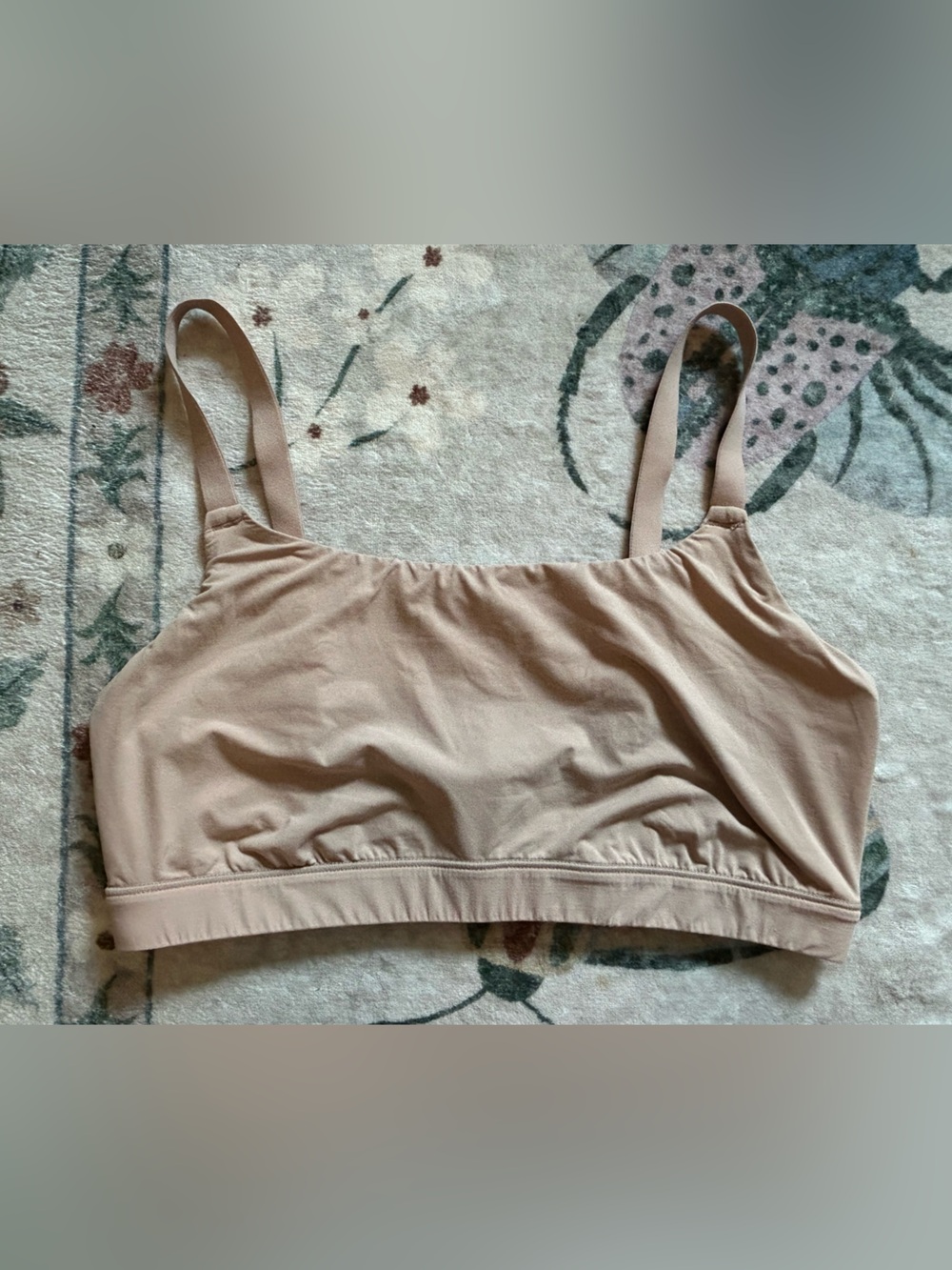 Light Pinky Nude Stretch Wireless Bralette